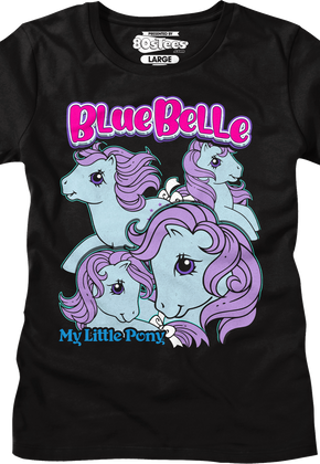 Womens Blue Belle Collage My Little Pony Shirt