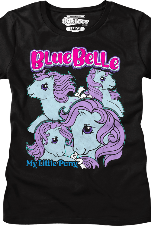 Womens Blue Belle Collage My Little Pony Shirtmain product image