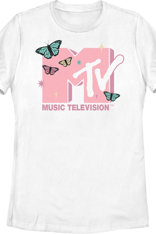 Womens Butterflies Logo MTV Shirtmain product image