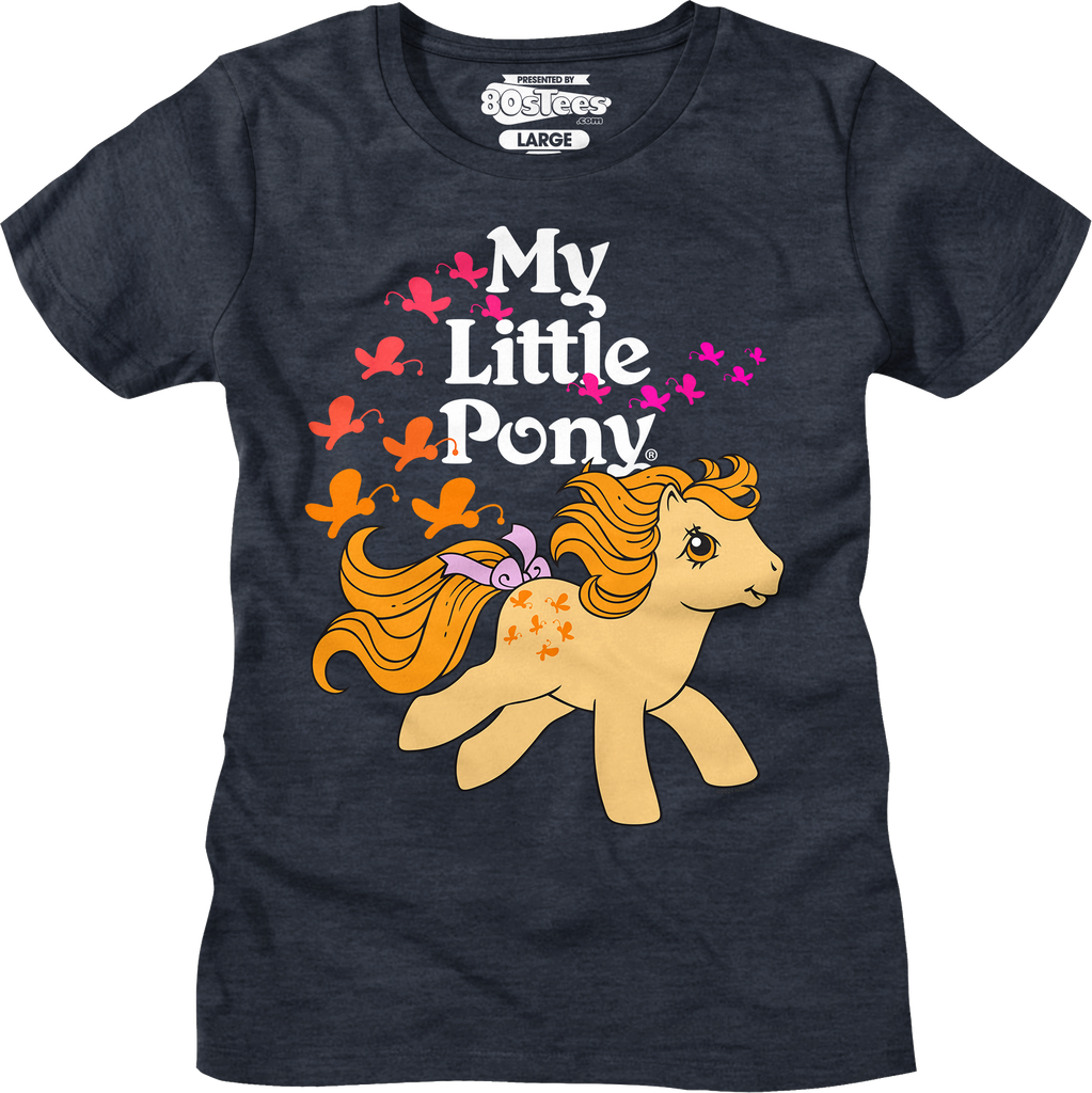 Womens Butterscotch Butterflies My Little Pony Shirt