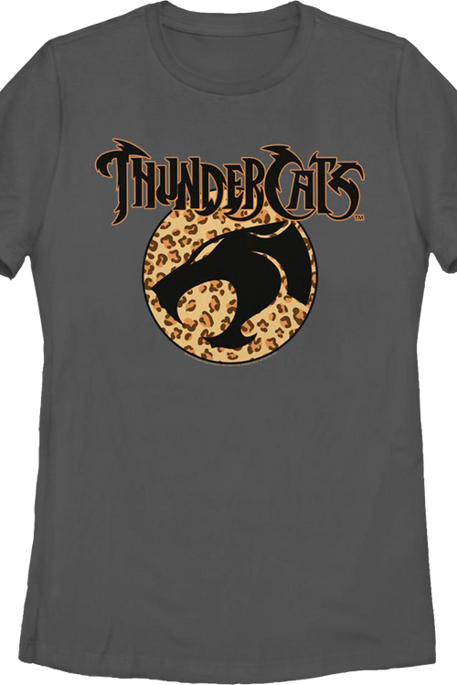 Womens Cheetah Print Logo ThunderCats Shirtmain product image