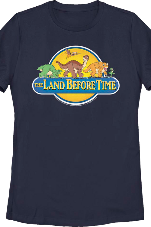 Womens Classic Logo Land Before Time Shirtmain product image