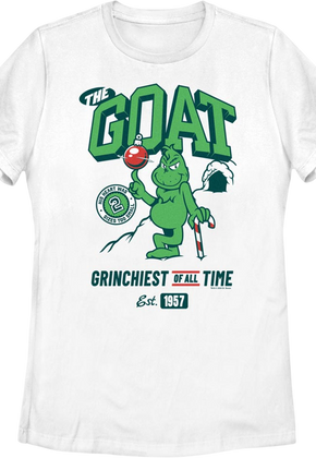 Womens Grinchiest Of All Time Dr. Seuss Shirt