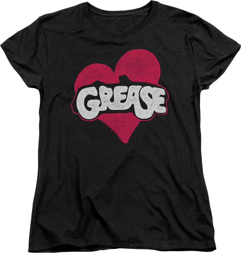 Womens Heart Grease Shirt