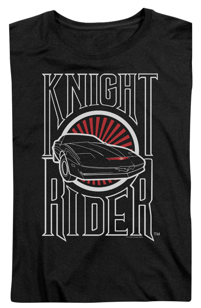 Womens Knight Industries Two Thousand Knight Rider Shirt