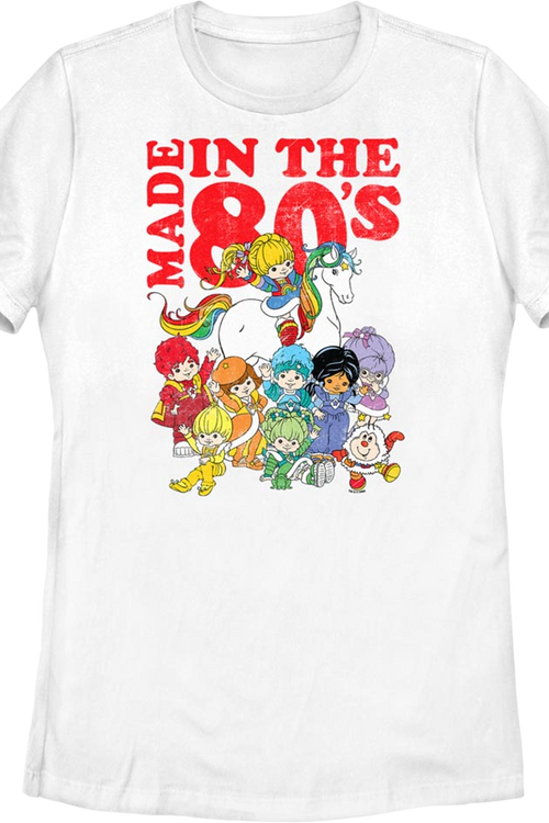 Womens Made In The 80's Rainbow Brite Shirtmain product image