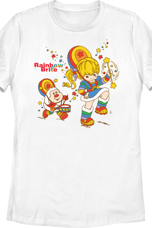 Womens Marching Band Rainbow Brite Shirtmain product image