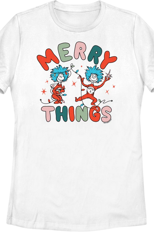 Womens Merry Things Dr. Seuss Shirtmain product image