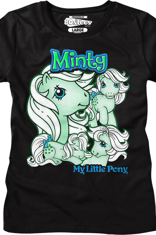 Womens Minty Collage My Little Pony Shirtmain product image