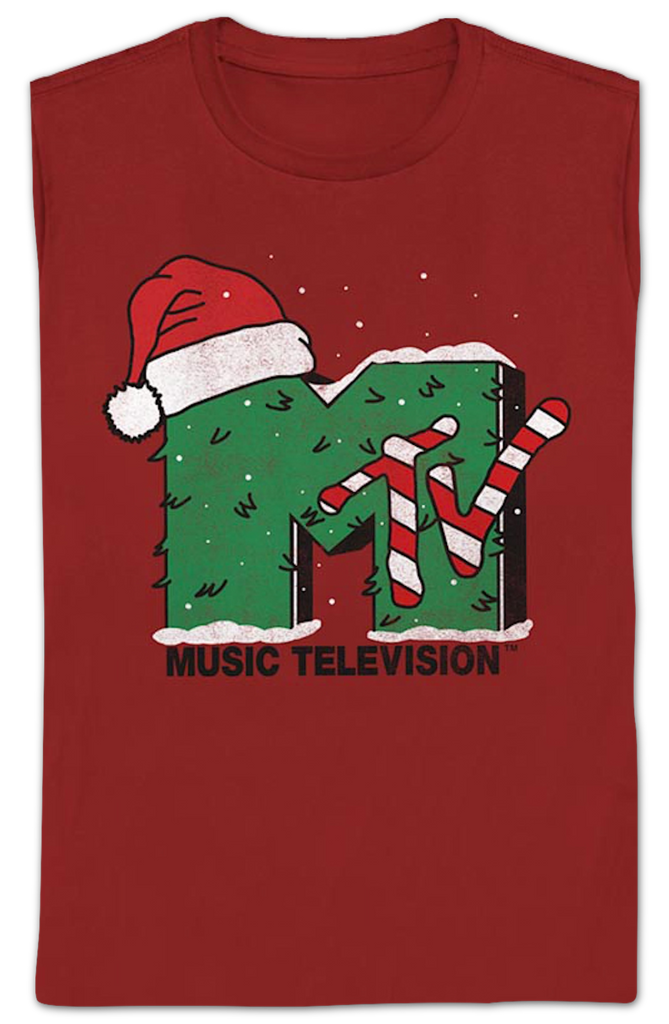 Womens MTV Christmas Shirt