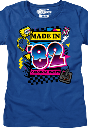 Womens Original Parts Made In '82 Shirt