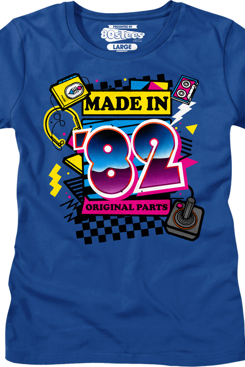 Womens Original Parts Made In '82 Shirtmain product image