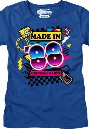 Womens Original Parts Made In '88 Shirt