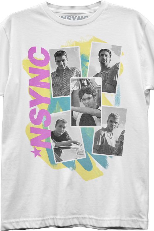 Womens Photo Collage NSYNC Shirtmain product image