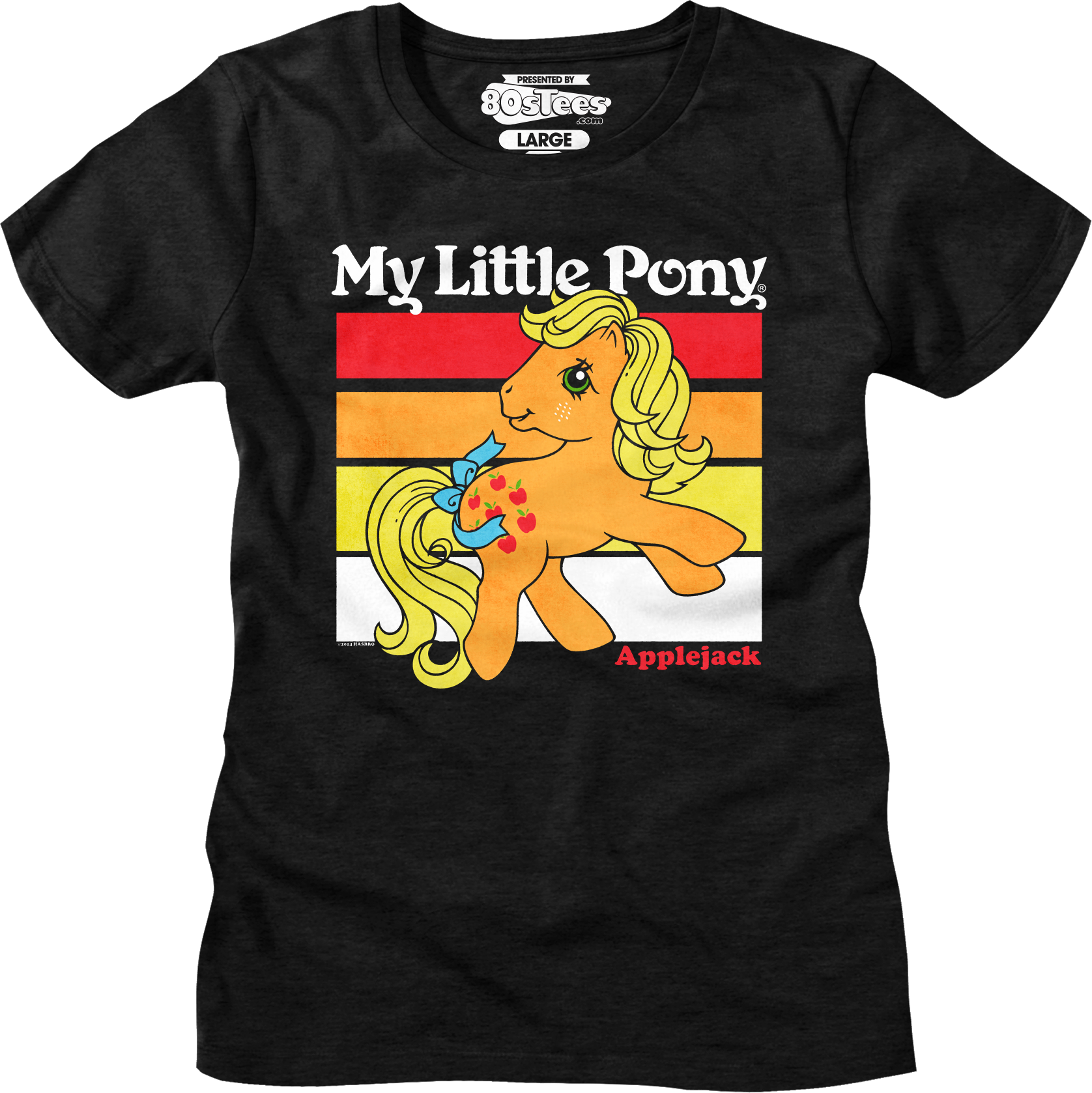 Womens Retro Applejack My Little Pony Shirt