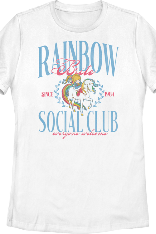 Womens Social Club Since 1984 Rainbow Brite Shirtmain product image