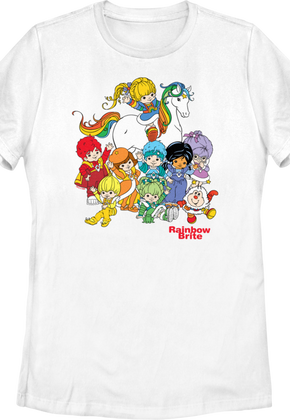 Womens The Gang's All Here Rainbow Brite Shirt