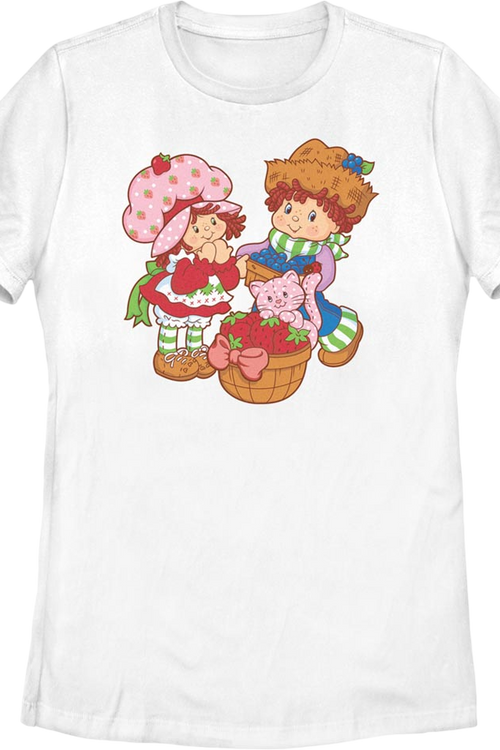 Womens Three Friends Strawberry Shortcake Shirtmain product image
