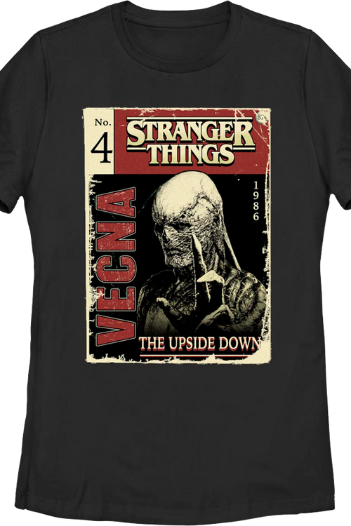 Womens Vecna Comic Book Cover Stranger Things Shirtmain product image