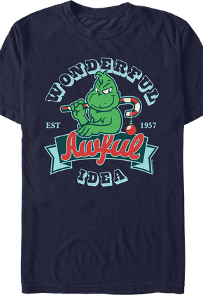 Wonderful Awful Idea Dr. Seuss T-Shirt