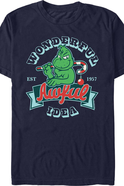 Wonderful Awful Idea Dr. Seuss T-Shirtmain product image