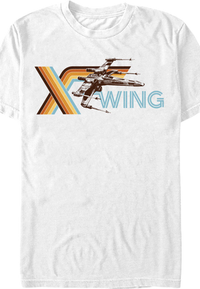 X-Wing Retro Flight Star Wars T-Shirt