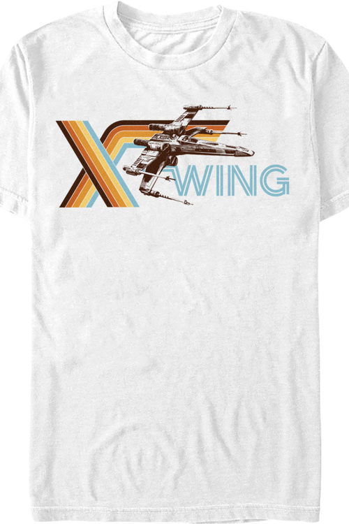 X-Wing Retro Flight Star Wars T-Shirtmain product image