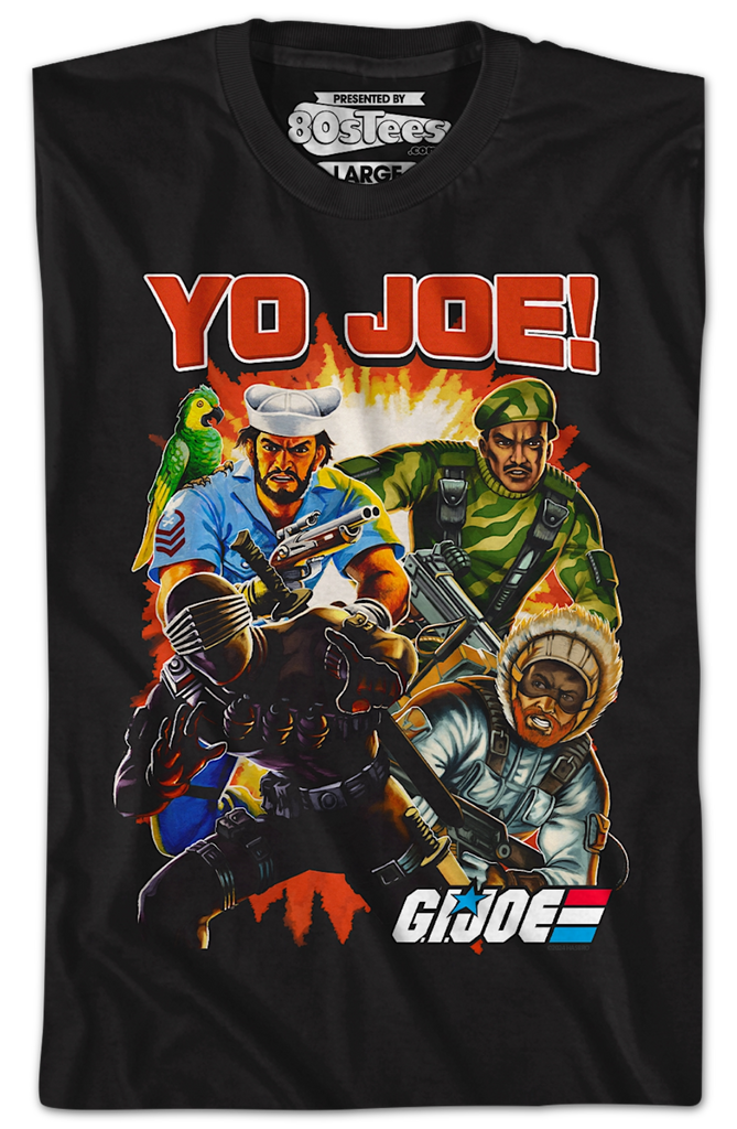 Yo Joe Collage GI Joe T-Shirt