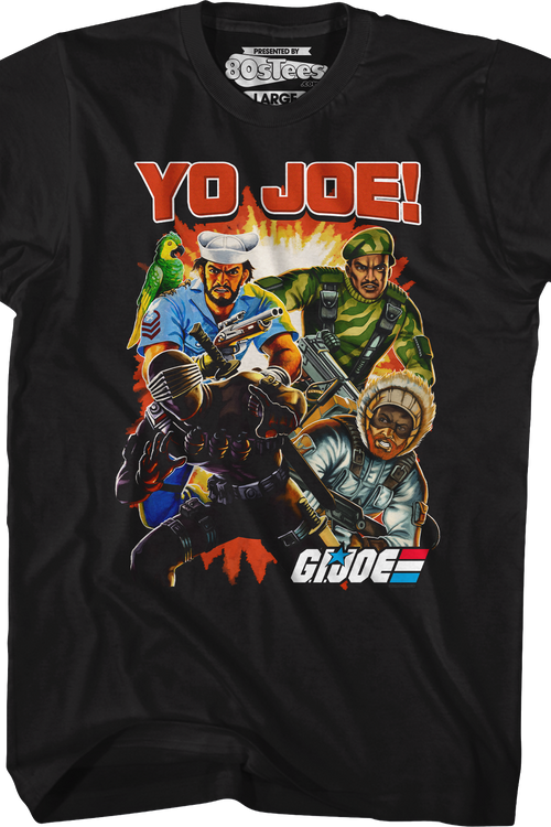 Yo Joe Collage GI Joe T-Shirtmain product image