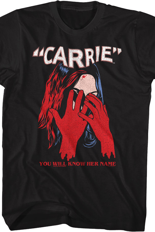 You Will Know Her Name Carrie T-Shirtmain product image