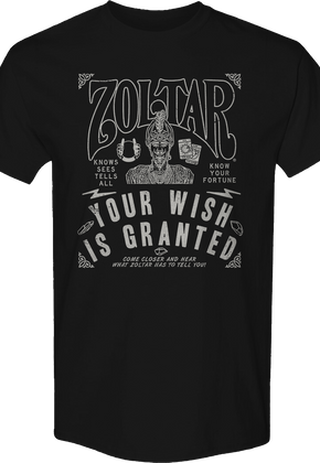 Your Wish Is Granted Zoltar T-Shirt