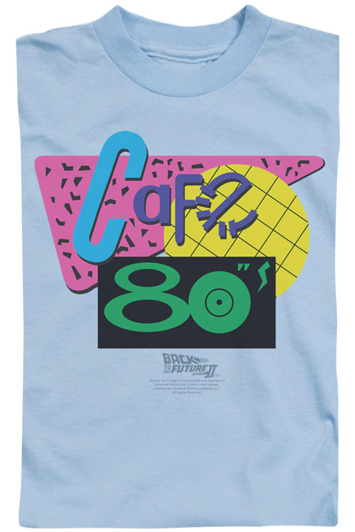 Youth Cafe 80s Back To The Future Shirtmain product image