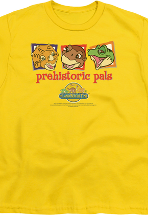 Youth Prehistoric Pals Land Before Time Shirt