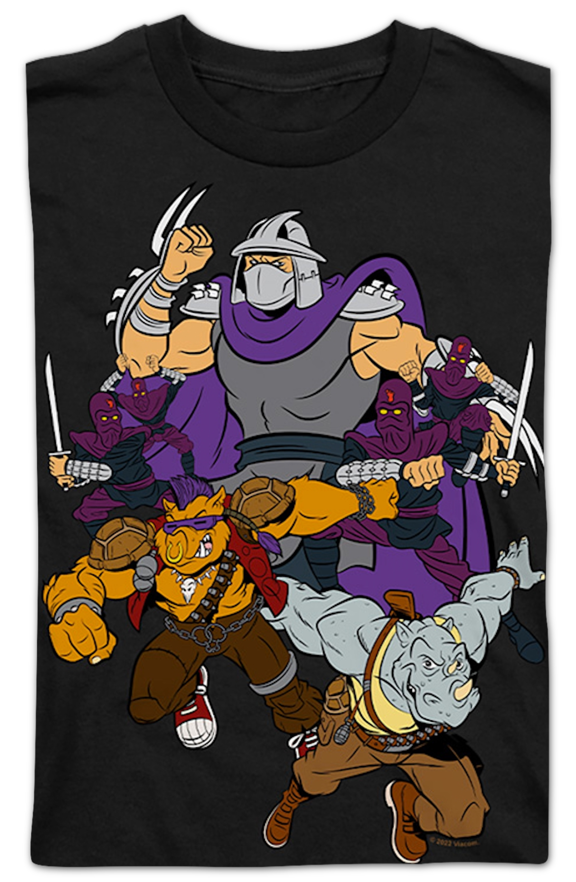 Teenage Mutant Ninja Turtles Versus Shredder T-Shirt T-Shirt