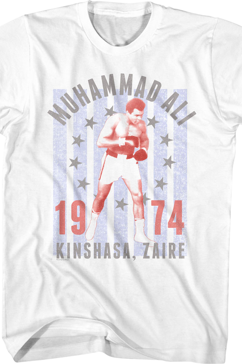 Zaire 1974 Muhammad Ali T-Shirtmain product image