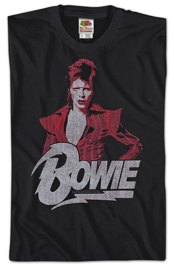 Ziggy Stardust David Bowie T Shirt 0925