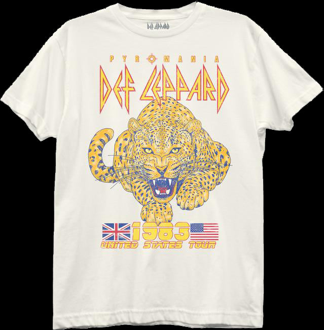 Def leppard concert t shirts best sale