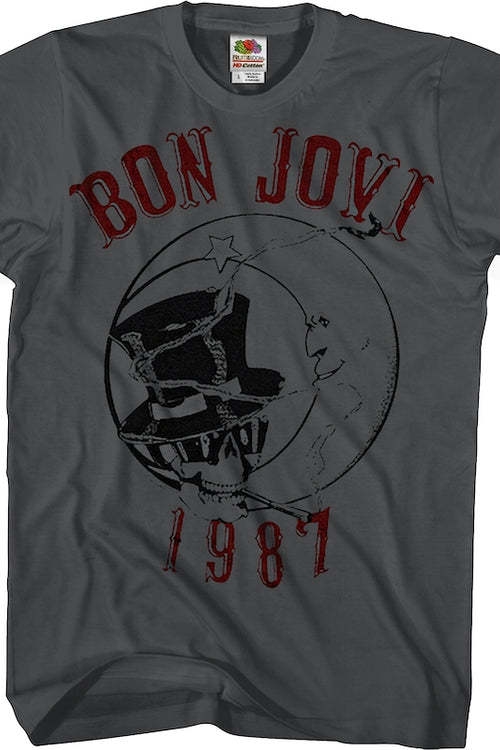 1987 Skull and Moon Bon Jovi T-Shirtmain product image