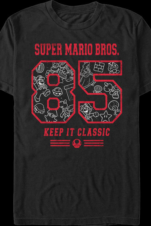 Retro 85 Keep It Classic Super Mario Bros. T-Shirtmain product image