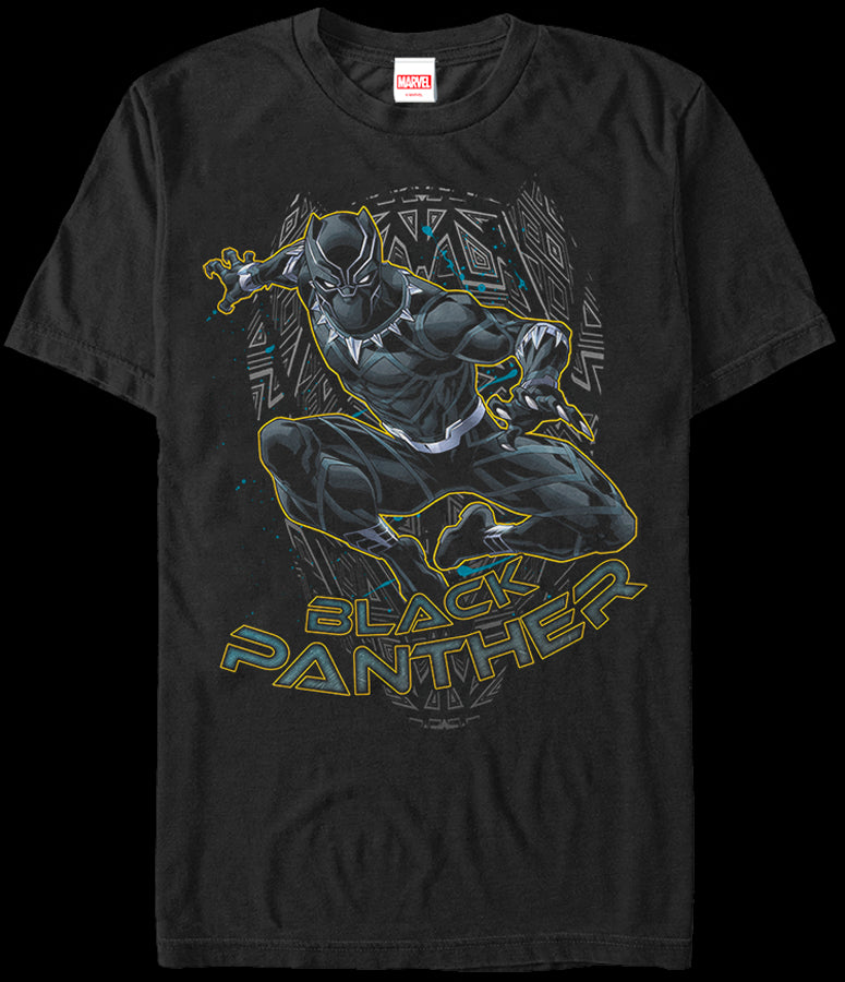 black panther tee shirts