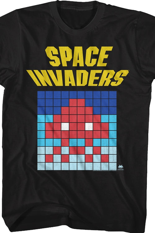 Alien Blocks Space Invaders T-Shirtmain product image