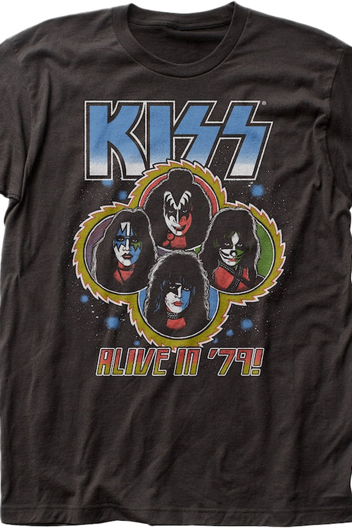 Alive In '79 KISS T-Shirtmain product image