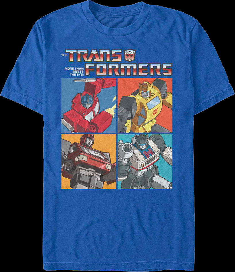 Autobot Panels Transformers T-shirt