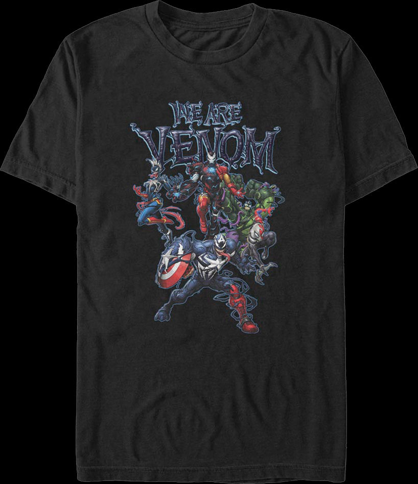 Avengers We Are Venom Marvel Comics T Shirt