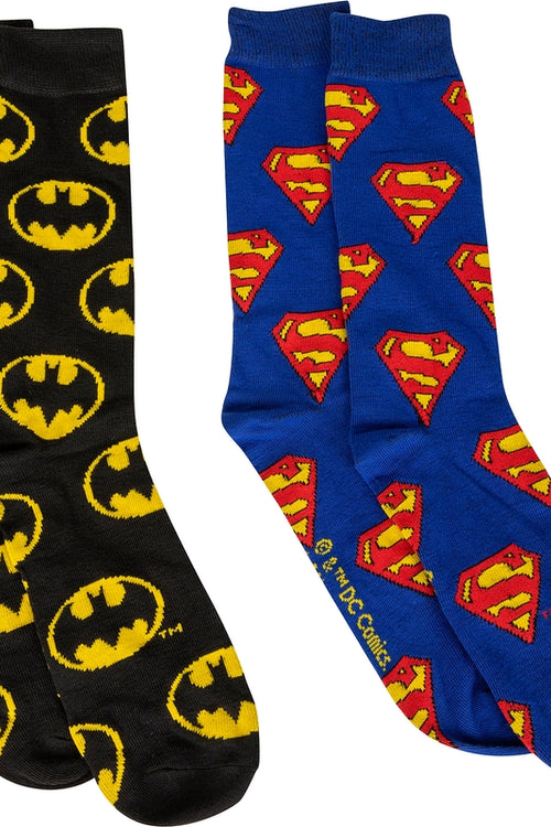 Batman And Superman 2-Pack DC Comics Socksmain product image