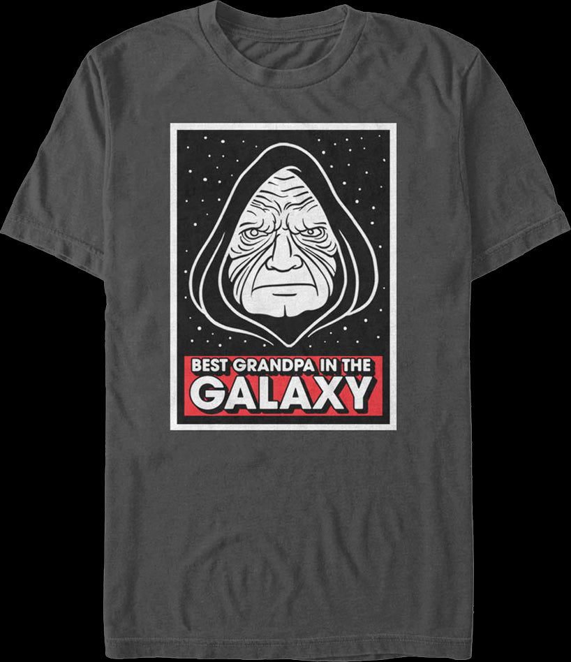 Best Grandpa In The Galaxy Star Wars T Shirt