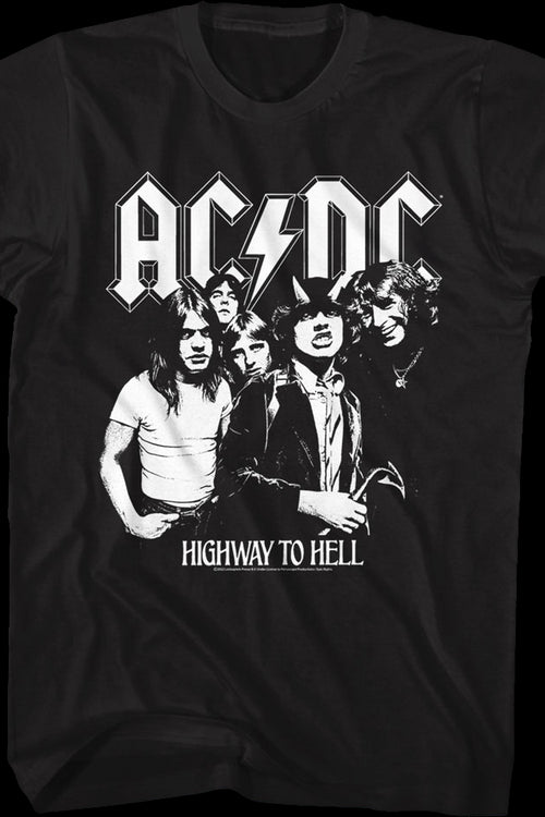 80s AC/DC BackinBlack Highway to Hell  T35cm
