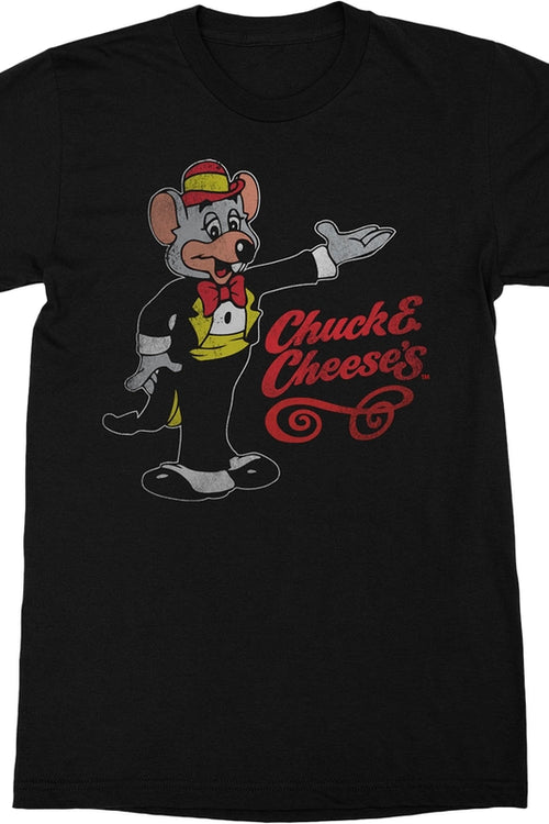 Black Distressed Chuck E. Cheese's T-Shirtmain product image