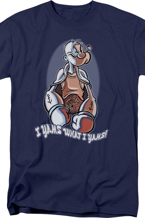 Boxer I Yams What I Yams Popeye T-Shirtmain product image