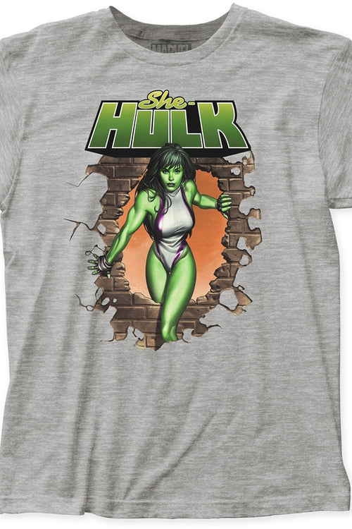 Break Through She-Hulk T-Shirtmain product image